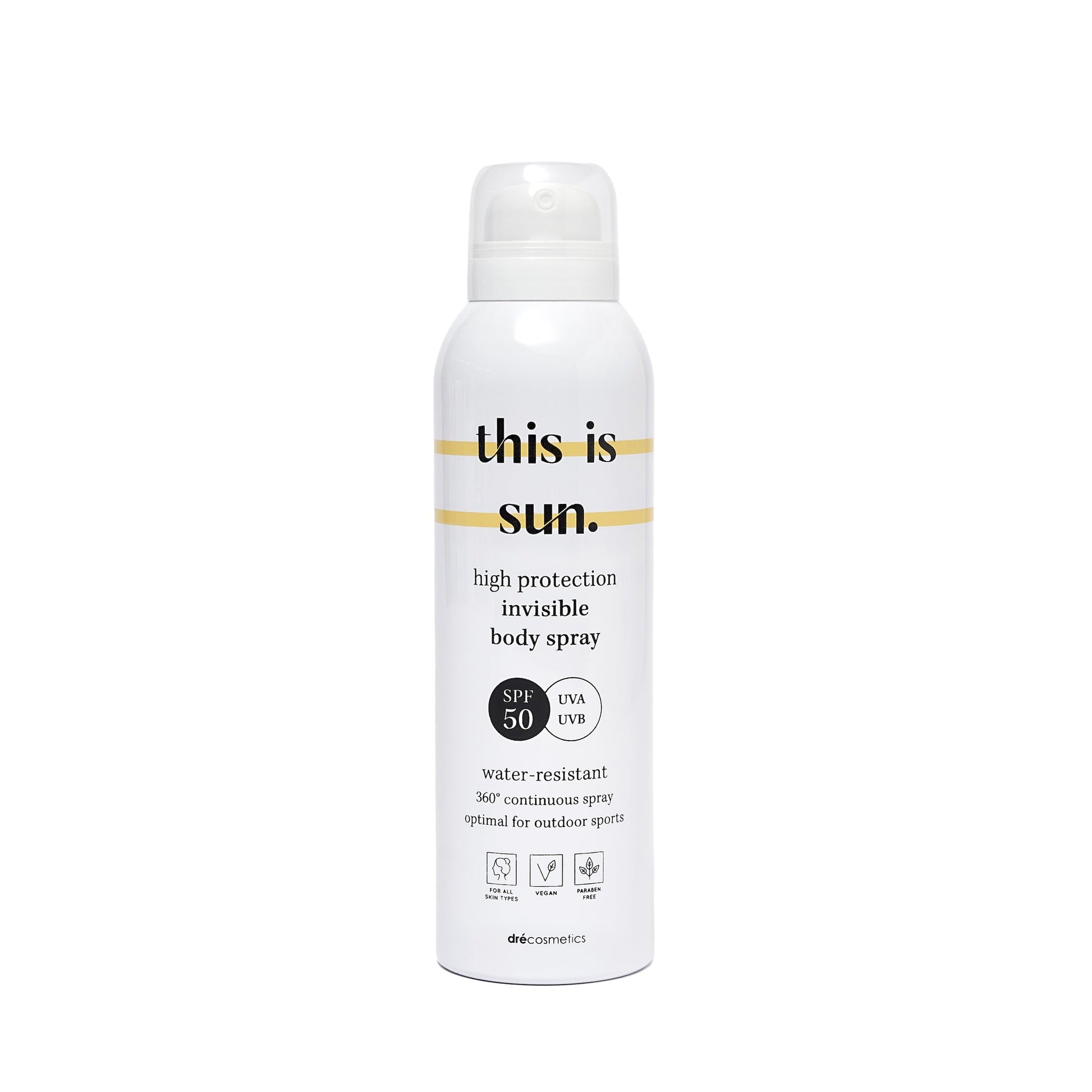 INVISIBLE BODY SUNCREAM SPRAY SPF50