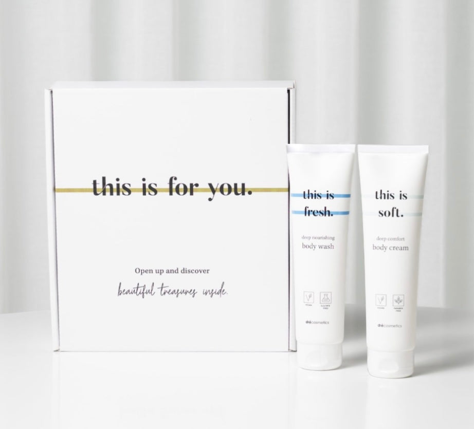 Cadeaubox: body wash & body cream