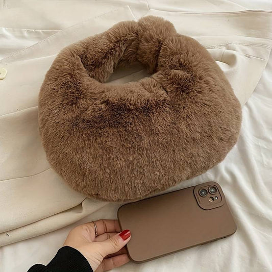 FLUFFY HANDBAG