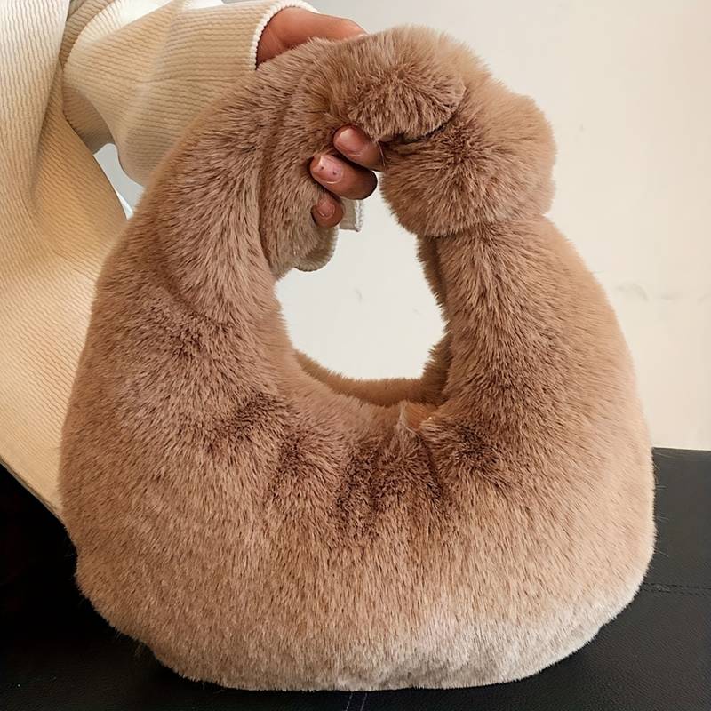 FLUFFY HANDBAG