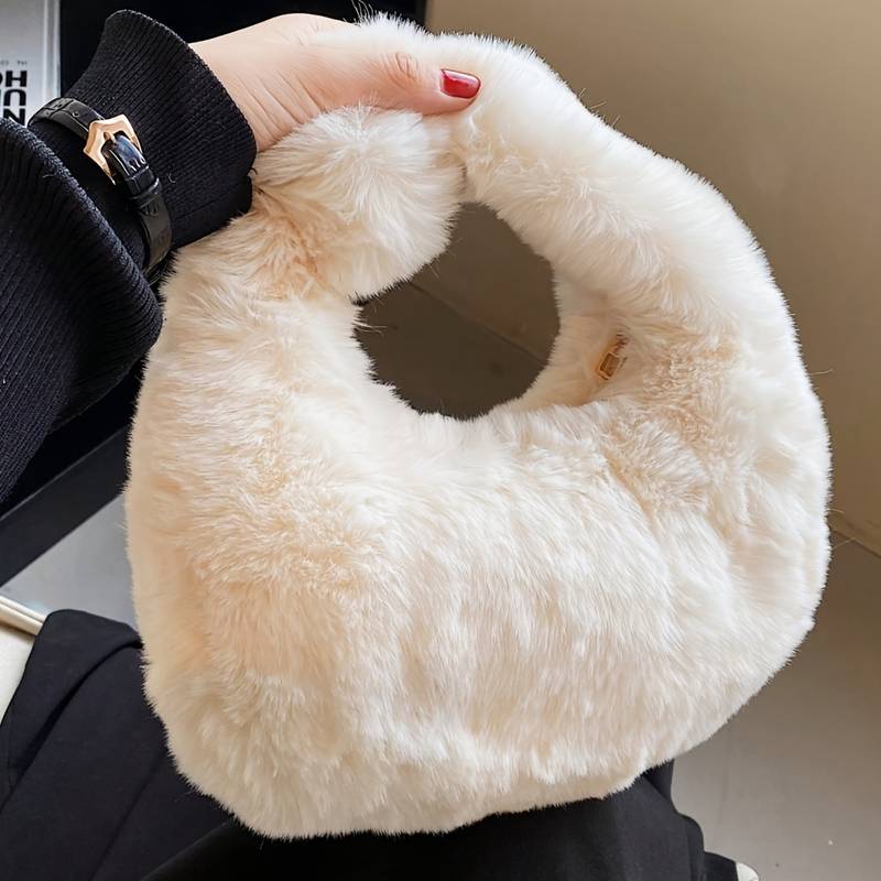 FLUFFY HANDBAG