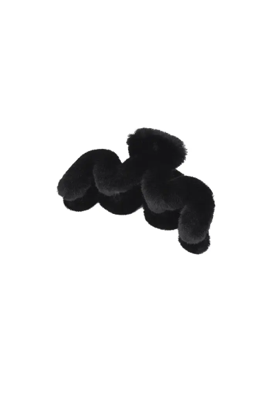 HAIR CLIP FLUFFY ZIGZAG