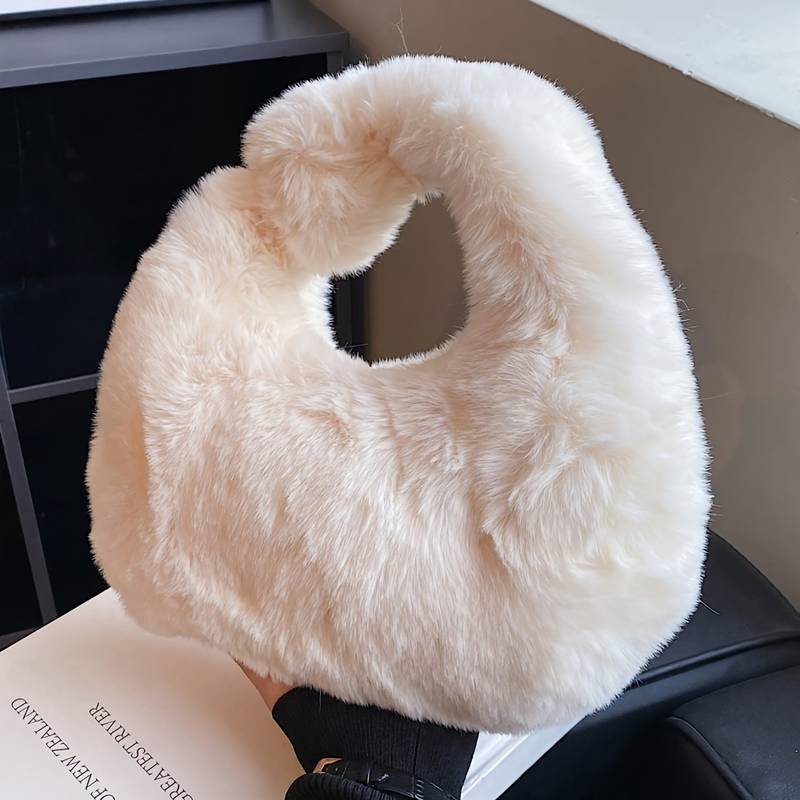 FLUFFY HANDBAG