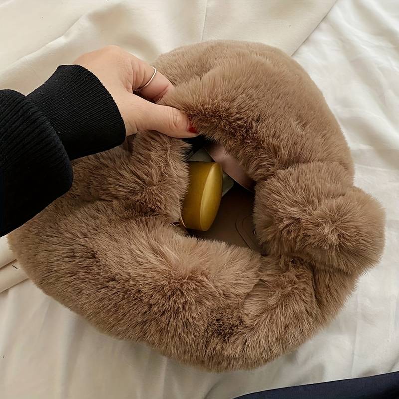 FLUFFY HANDBAG